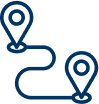 Blue location icon